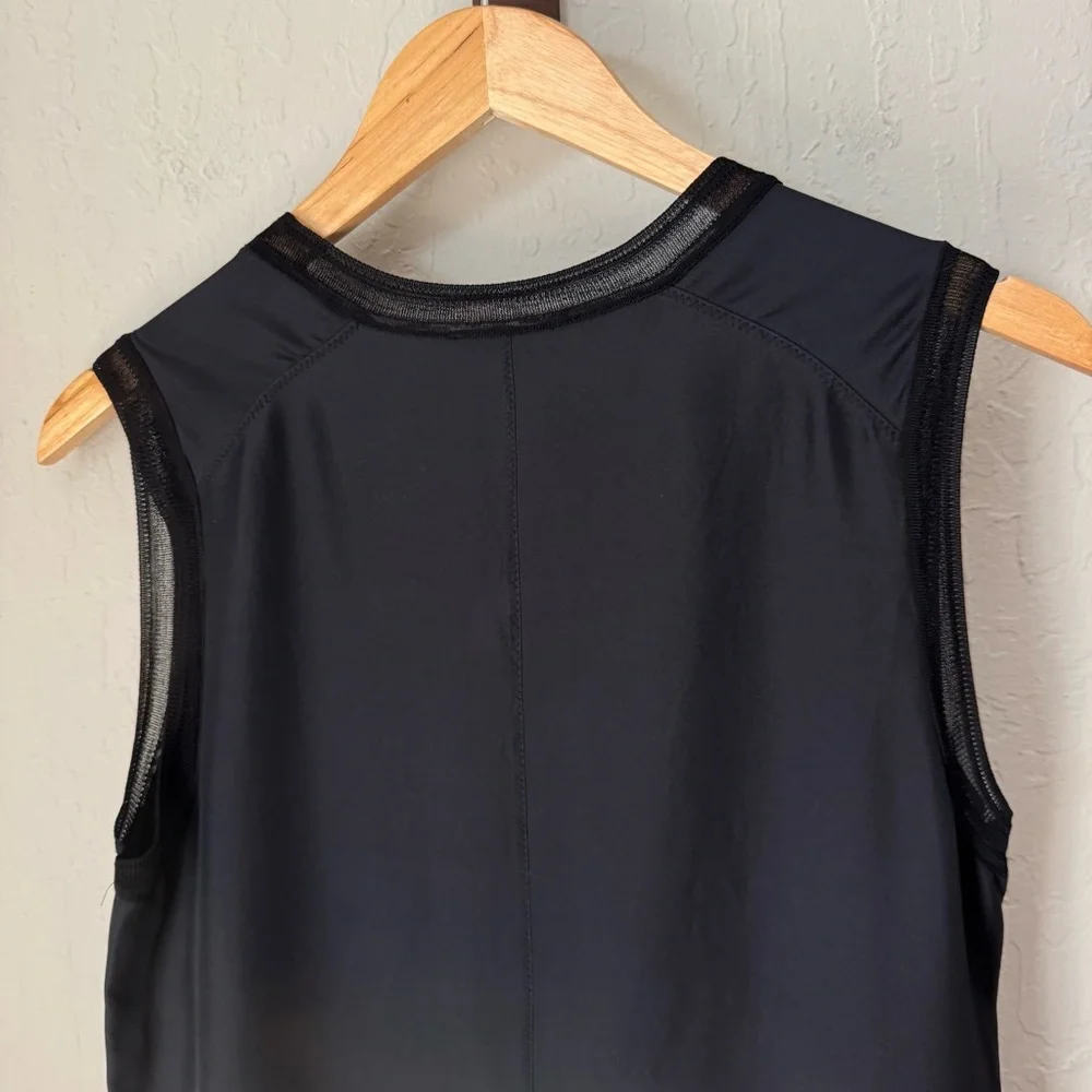 RAG & BONE Maude 100% Silk Sleeveless Black Dress V-Neck Size Small - Picture 8 of 15